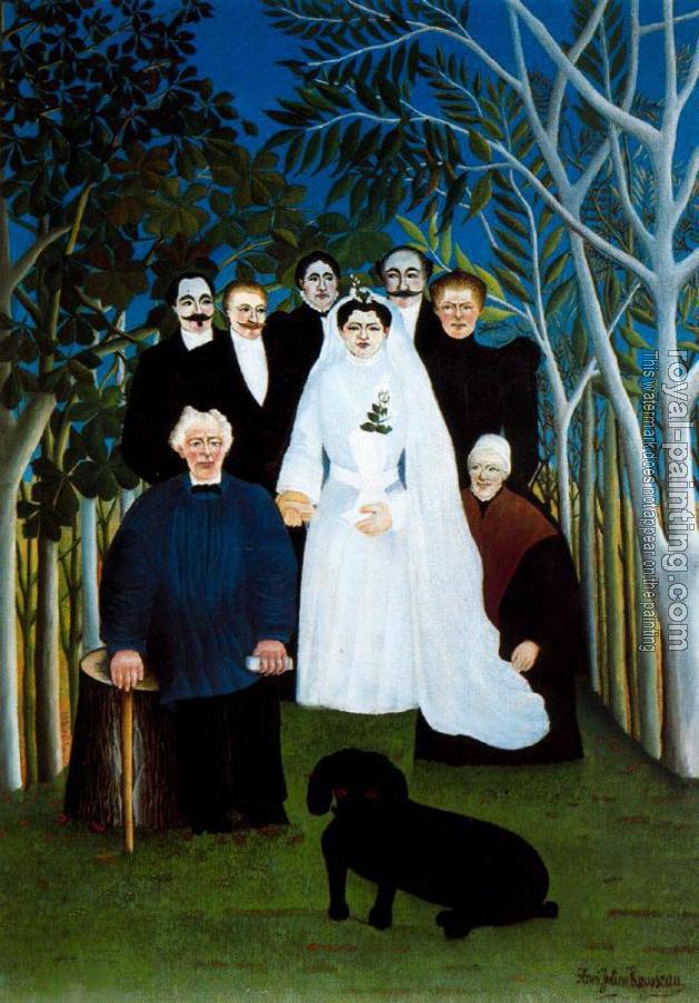 Henri Rousseau : The wedding party
